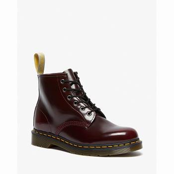 Dr Martens Férfi Vegan 101 Bokacsizma Bordó